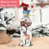 Décoration de Noel pour bouteille Rennes Bonhomme de neige Santa Claus - boutique geek - Cadeau Geek