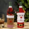 Décoration de Noel pour bouteille Rennes Bonhomme de neige Santa Claus