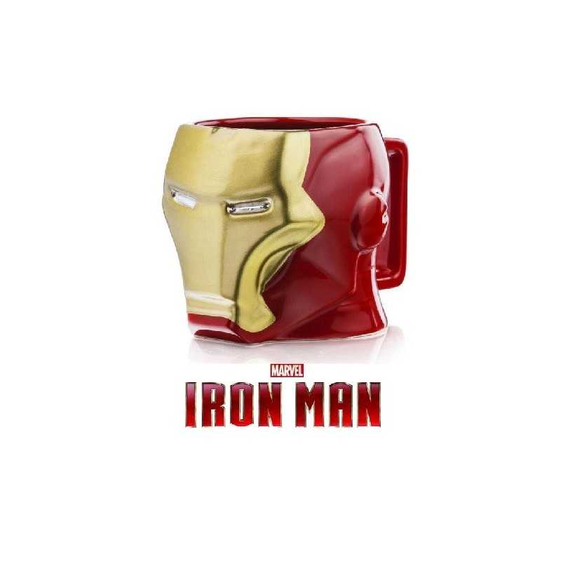 Mug Iron Man 3D Marvel
