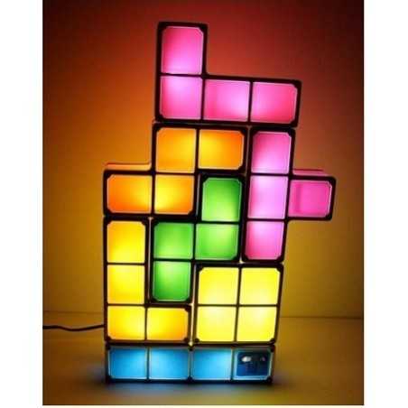 Lampe Tetris - boutique geek - Cadeau Geek