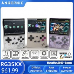 Console Retrogaming Potable Anbernic RG35XX 5000 jeux Intégrés
