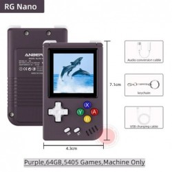 Console Retrogaming Portable Anbernic RG NANO Pocket 8000 JEUX