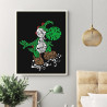 Tableau Yoshi lettres alphabet - boutique geek - Cadeau Geek