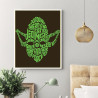 Tableau Yoda lettres alphabet