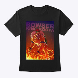 T-shirt Bowser King koopa - boutique geek - Cadeau Geek