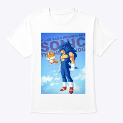 T-shirt Parodie Sonic SSJ4