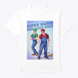 T-shirt Parodie Super Mario...