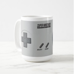 Mug manette SNES - boutique geek - Cadeau Geek