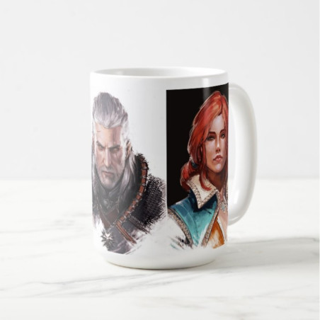 Mug The Witcher Trio Portrait