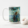 Mug Zelda Link Chateau BOTW - boutique geek - Cadeau Geek