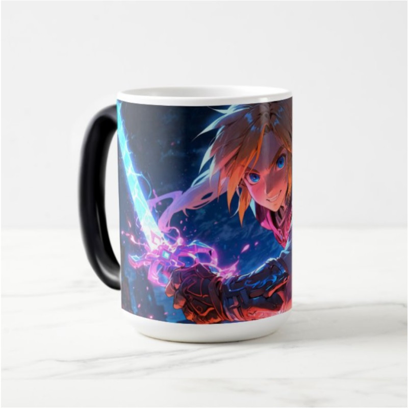 Mug Zelda Link Battle BOTW - boutique geek - Cadeau Geek