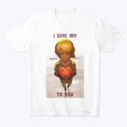 T-shirt Zelda I give My...