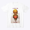 T-shirt Zelda I give My Heart to you