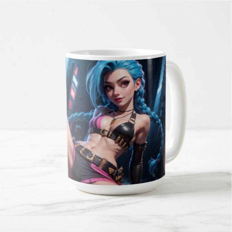 Mug League Of Legends Jinx - boutique geek - Cadeau Geek