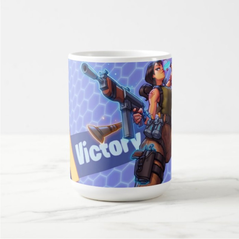 Mug Fortnite 1 Victory - boutique geek - Cadeau Geek