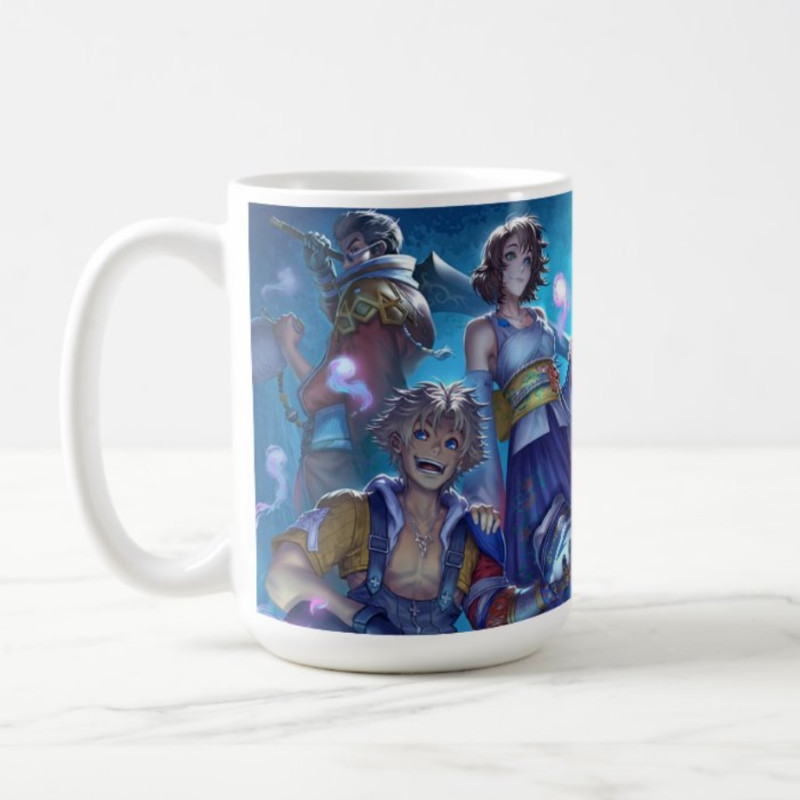 Mug Final Fantasy X Group - boutique geek - Cadeau Geek