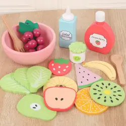 Dinette en bois - Set Salade de Fruits - boutique geek - Cadeau Geek