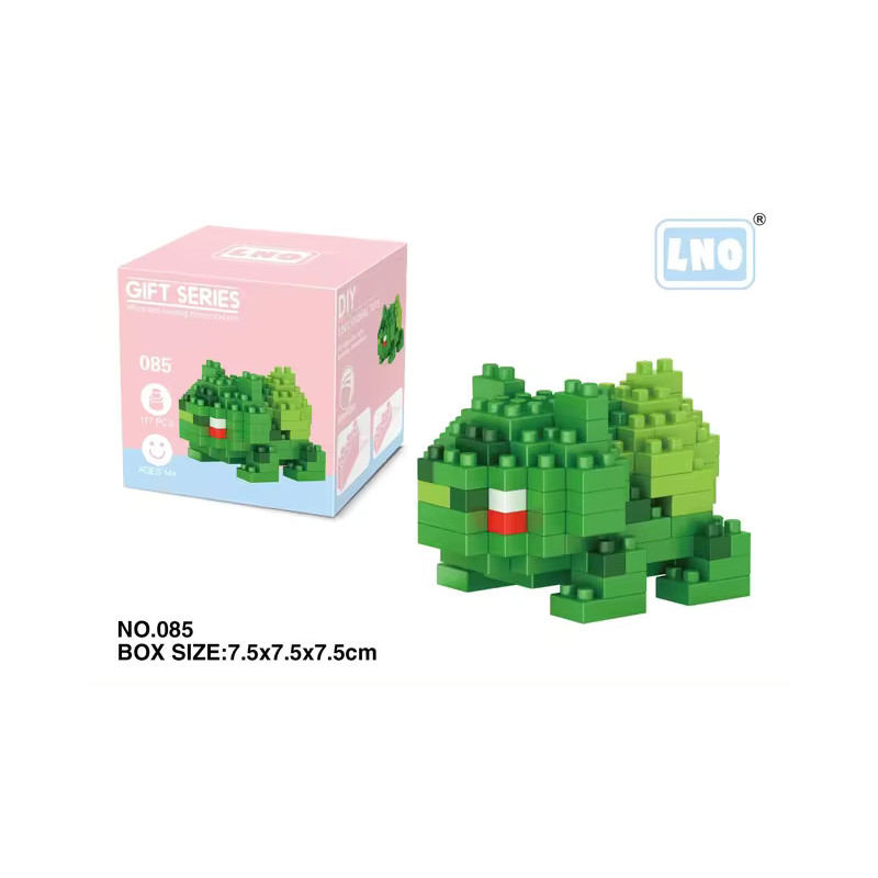 Figurine Pokemon Bulbizzare nanoblock - boutique geek - Cadeau Geek