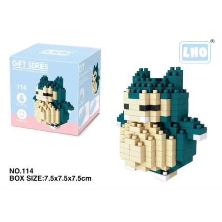 Figurine Pokemon Ronflex nanoblock