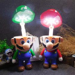 Lampe de Bureau Mario et Luigi - boutique geek - Cadeau Geek