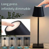 Lampe sur Pied Tricolor dimming usb