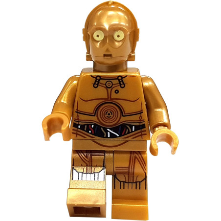 Lego Star Wars Minifigure C-3PO out - boutique geek - Cadeau Geek