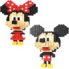 Building Block Set, 3D Dessin Animé Blocs, Mini Block Models DIY Mickey Minnie - boutique geek - Cadeau Geek