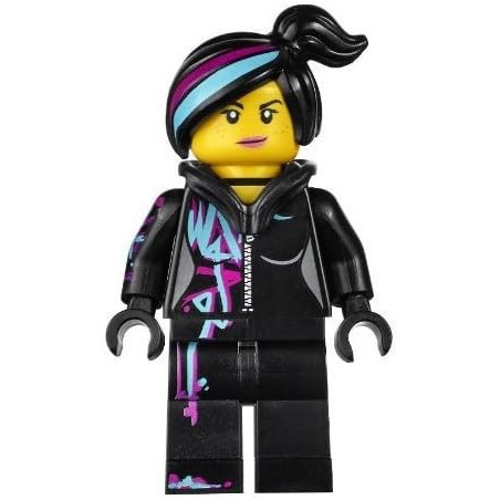 LEGO La LEGO Movie: Wyldstyle Avec Hoodie Down Mini-Figurine - boutique geek - Cadeau Geek