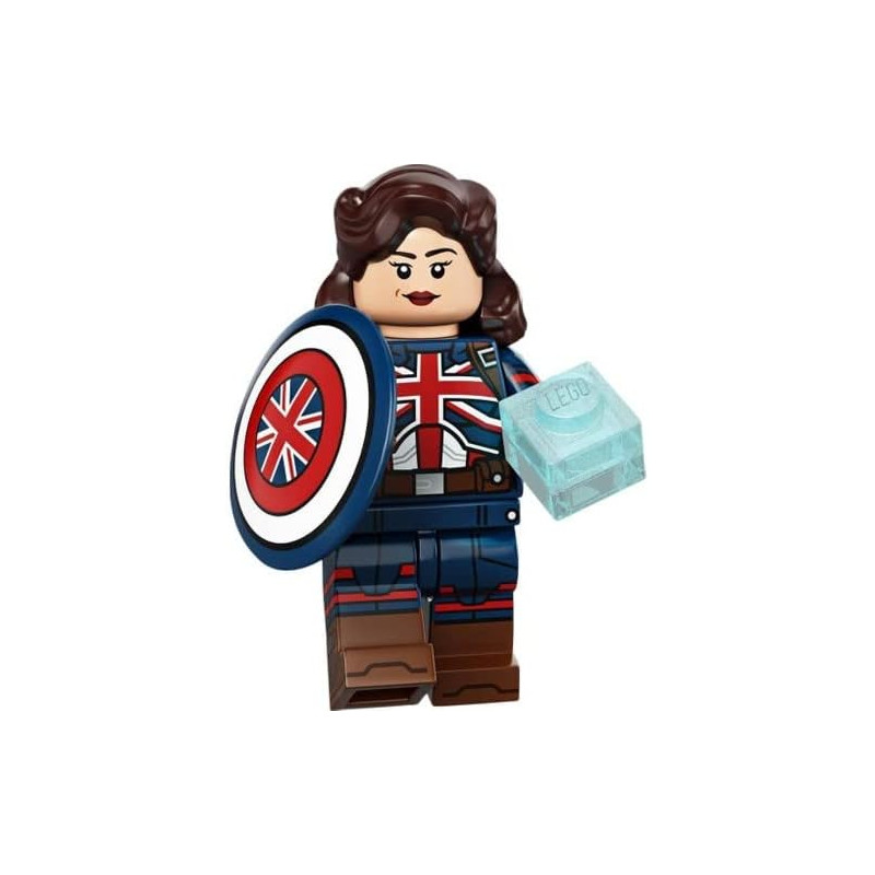 LEGO Marvel 71031 Figurine Captain Carter Série 1 (sac) - boutique geek - Cadeau Geek