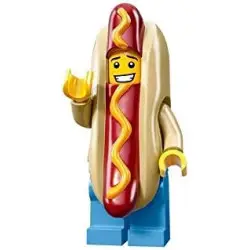 Lego Series 13 Minifigure - Hotdog Man -14 CMF 71008 - boutique geek - Cadeau Geek