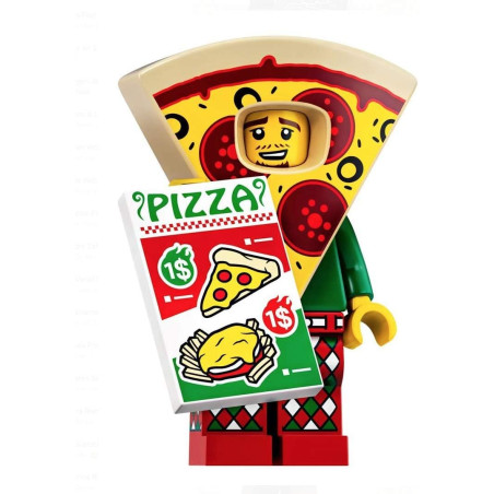 LEGO Minifigures Series 19 Pizza Suit Guy Minifigure 71025 (Bagged)