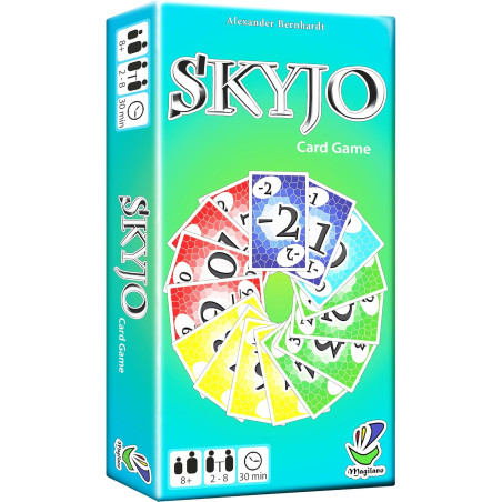 SKYJO, de Magilano - Le Tout Nouveau Jeu de Cartes/de société - boutique geek - Cadeau Geek