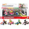 Hot Wheels Mario Kart Mini-véhicules Mario, Luigi, Bowser et Yoshi - boutique geek - Cadeau Geek