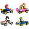 Hot Wheels Mario Kart Mini-véhicules Mario, Luigi, Bowser et Yoshi - boutique geek - Cadeau Geek