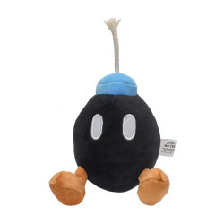 Super Mario- Bob-Omb Mario Peluche - boutique geek - Cadeau Geek