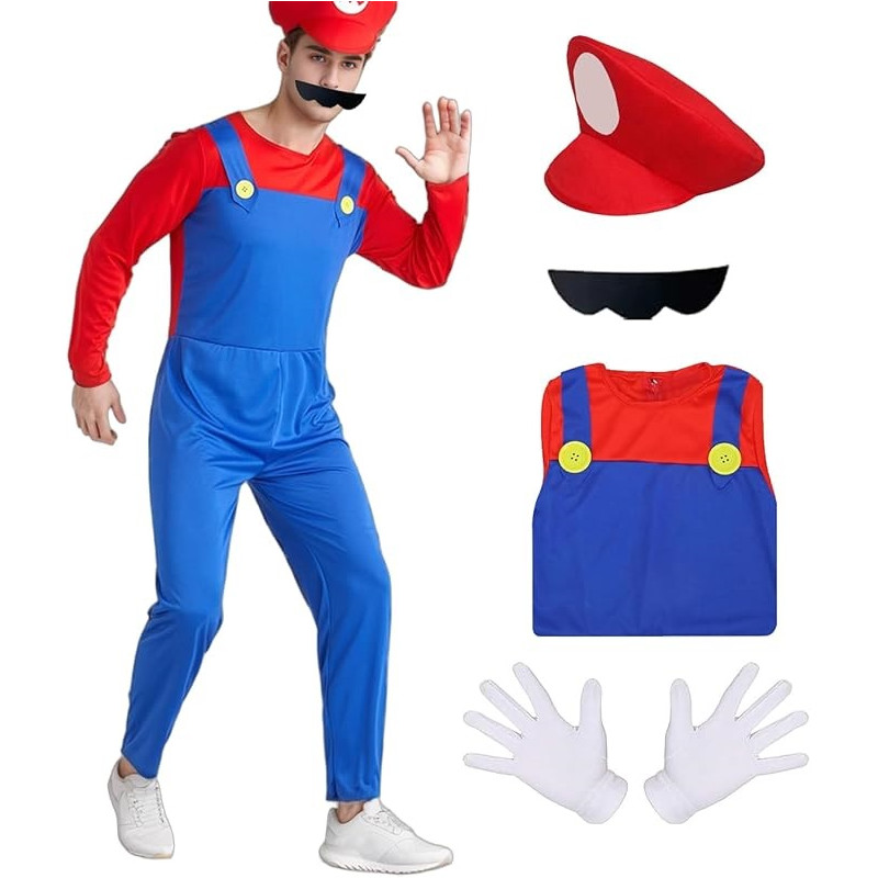 Costume Super Mario - boutique geek - Cadeau Geek