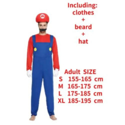 Costume Super Mario - boutique geek - Cadeau Geek