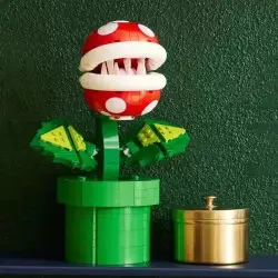 Lego Super Mario Plante Piranha, Figurine Articulée - boutique geek - Cadeau Geek