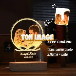Lampe personnalisée
