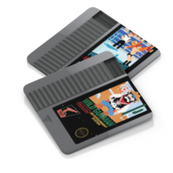 Lot 8 Dessous De Verres Cartouche Nintendo
