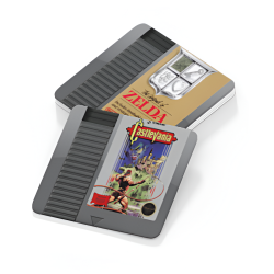 Lot 8 Dessous De Verres Cartouche Nintendo