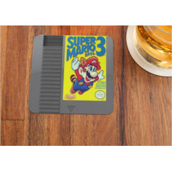 Lot 8 Dessous De Verres Cartouche Nintendo