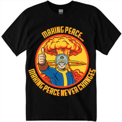 T-Shirt Making Peace Fallout
