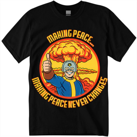 T-Shirt Making Peace Fallout
