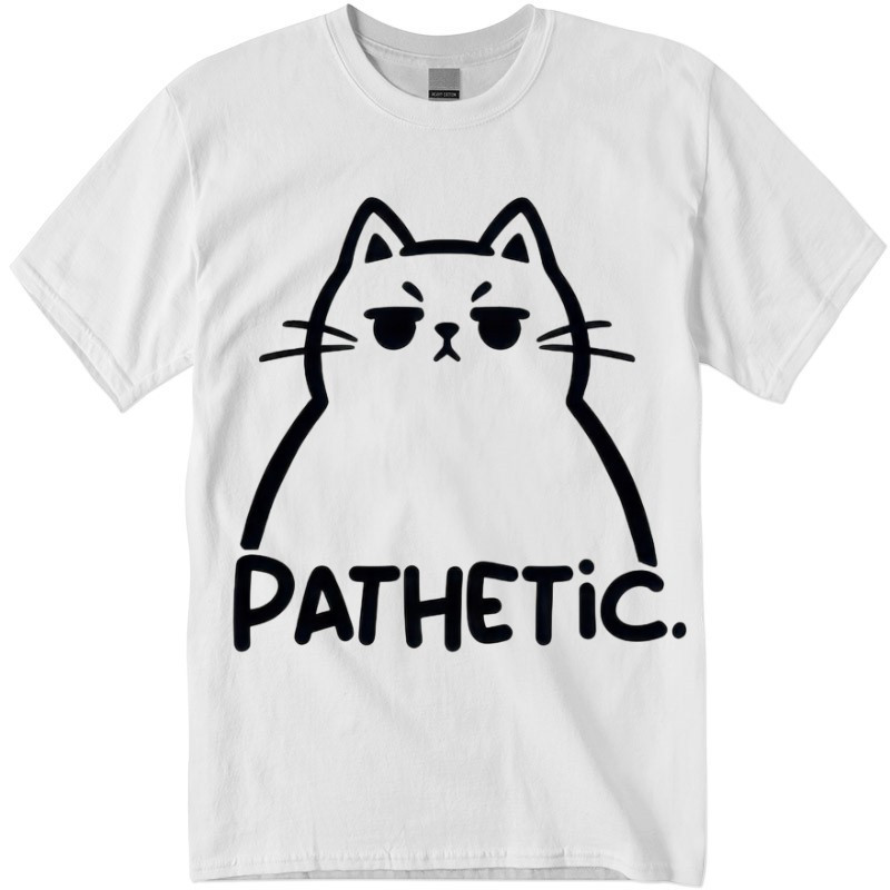 T-Shirt Pathetic Cat