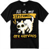 T-Shirt Cat Nervous System