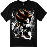 T-Shirt Black Hedgehog Shadows