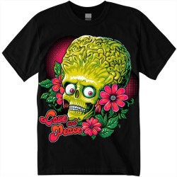 T-Shirt Love and Peace Mars...