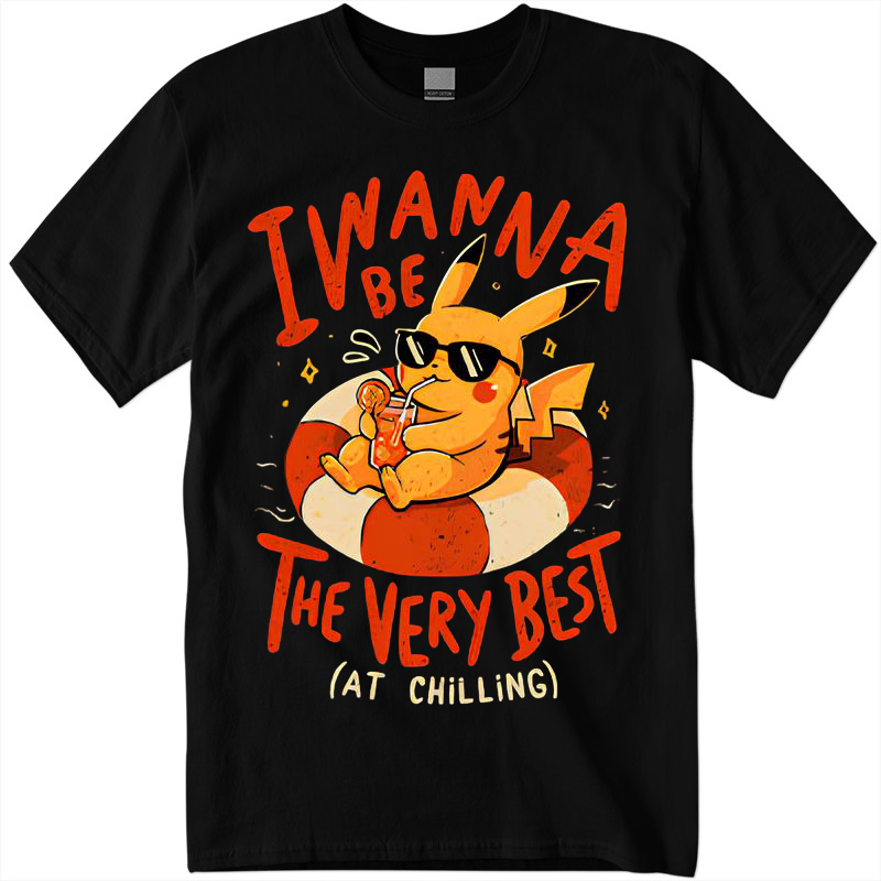 T-Shirt Pikachu Very Best At Chilling
