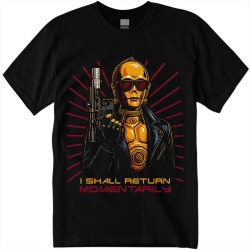 T-Shirt C3PO I Shall Return